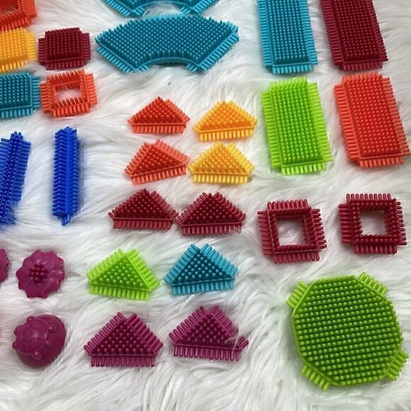 Bristle Building Blocks 37 Total Pieces Educational Toy Preschool - Picture 5 of 6